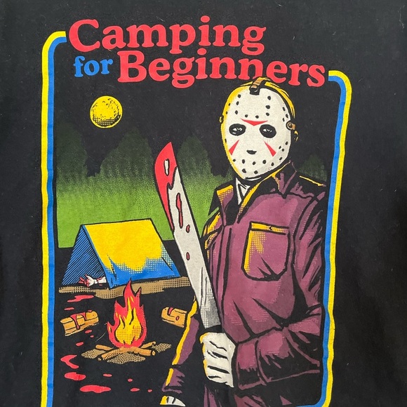 Friday the 13th Camp Crystal Lake Jason tshirt - Picture 3 of 6